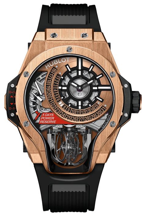 the mp09 tourbillon bi-axis watch by hublot|hublot tourbillon bi axis.